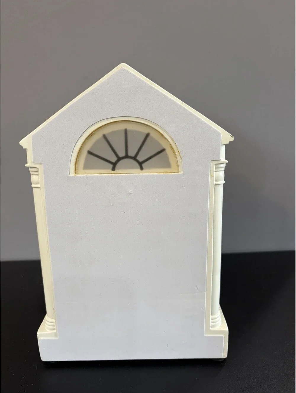 Yankee Candle Christmas Front Door Tealight Holder w/Lights -Missing Tart Warmer